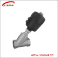 Sanitary Stainless Steel Pneumatic Angle Seat Valve